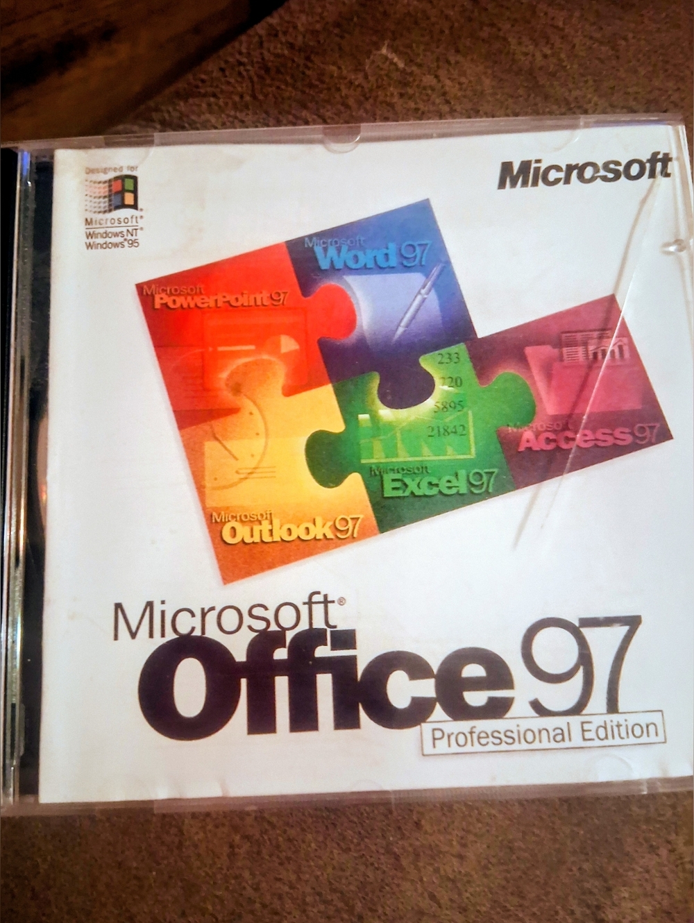 Vintage Microsoft Office 97